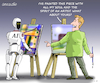 Cartoon: AI WITHOUT A SOUL. (small) by Cartoonarcadio tagged humans,robots,ai
