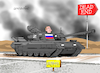 Cartoon: Dead end. (small) by Cartoonarcadio tagged putin,war,ukraine,russia,zelensky