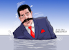 Cartoon: Maduro is sinking. (small) by Cartoonarcadio tagged maduro,venezuela,politician,dictator