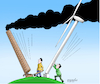 Cartoon: Replacement of energies. (small) by Cartoonarcadio tagged energy,environment,world,climate,change