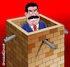 Cartoon: Tha maduro wall. (small) by Cartoonarcadio tagged maduro venezuela latin america dictactor president socialism