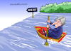 Cartoon: Theresa May to the abyss (small) by Cartoonarcadio tagged may,england,united,kindomg