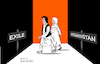 Cartoon: Uncertain destiny. (small) by Cartoonarcadio tagged afghanistan,asia,talibans,conflict,human,rights,women,children