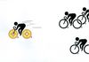Cartoon: Power (small) by Lv Guo-hong tagged bicycle,race,money