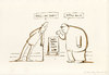 Cartoon: Typo meeting (small) by skizzenblog tagged typography