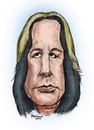 Cartoon: Todd Rundgren caricature (small) by Harbord tagged todd,rundgren,caricature,rock,musician