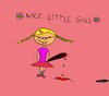 Cartoon: Nice little girl (small) by Any tagged kind