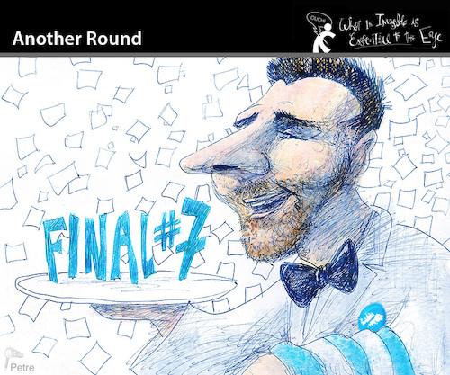 Cartoon: ANOTHER ROUND (medium) by PETRE tagged soccer,fußball,football,messi,argentina