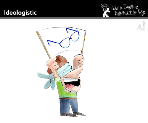 Cartoon: IDEOLOGISTIC (medium) by PETRE tagged ideology,ideologie,ideologistic