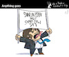 Cartoon: ANYTHING GOES (small) by PETRE tagged argentina,milei,malvinas,falklands
