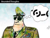 Cartoon: Bounded Thoughts (small) by PETRE tagged border limits countries