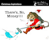 Cartoon: CHRISTMAS ASPIRATIONS (small) by PETRE tagged milei,argentina,aspirations,money
