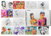 Cartoon: December sketches (small) by PETRE tagged people sketches colour drawings