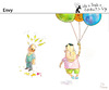 Cartoon: Envy (small) by PETRE tagged people,feelings,passions