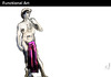 Cartoon: Functional Art (small) by PETRE tagged art renaissance sculpture gay culture coat stand