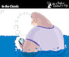 Cartoon: In the Clouds (small) by PETRE tagged facebook twitter nets phones internet