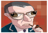 Cartoon: Jean Paul Sartre (small) by PETRE tagged caricature sartre france philosophers