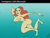 Cartoon: TRANSGENIC LITTLE MERMAID (small) by PETRE tagged mermaid pollution transgenic fishes sea