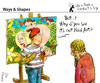 Cartoon: Ways and Shapes (small) by PETRE tagged art naif
