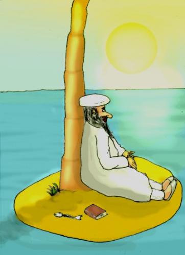 Cartoon: bin Ladin can be anywhere (medium) by Hezz tagged bin,lad,123
