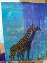Cartoon: Color giraffes (small) by andriesdevries tagged giraffe,giraffes,painting