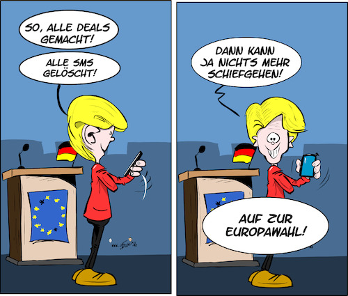 Cartoon: Europawahl (medium) by Trumix tagged ursula,von,der,leyen,europwahl,kandidatur,eu,ursula,von,der,leyen,europwahl,kandidatur,eu