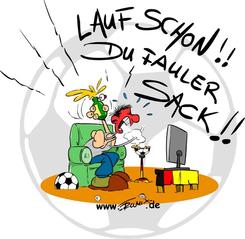 Cartoon: Start 50. Bundesliga (medium) by Trumix tagged ball,bundeslliga,fussball,sport,trummix