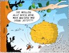Cartoon: Letzte Zuflucht (small) by Trumix tagged biene,artenserben,insekten,ökosysteme,massensterbens,biodiversität