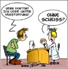 Cartoon: Neulich beim Arzt (small) by Trumix tagged arzt,diagnose,durchfall,medizin,trummix,verstopfung