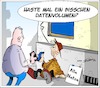 Cartoon: Neulich in der Zukunft (small) by Trumix tagged bargeldlos,zahlungsverkehr,geld,abschaffung