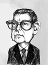 Cartoon: Dmitri Shostakovich (small) by gartoon tagged composer pianist musician artist