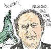 Cartoon: BELLA CIAO (small) by Grieco tagged grieco,rai,santoro,rocco,satira