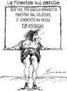 Cartoon: FENESTA CA NUCIVE (small) by Grieco tagged grieco,scajola,colosseo,italia,assegni,rocco,satira