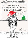Cartoon: NATALE a l Aquila (small) by Grieco tagged grieco natale terremotati