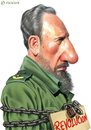 Cartoon: Fidel Castro (small) by penava tagged fidel castro karikatur caricature cuba maximo lider revolution kuba revolutionsfuehrer
