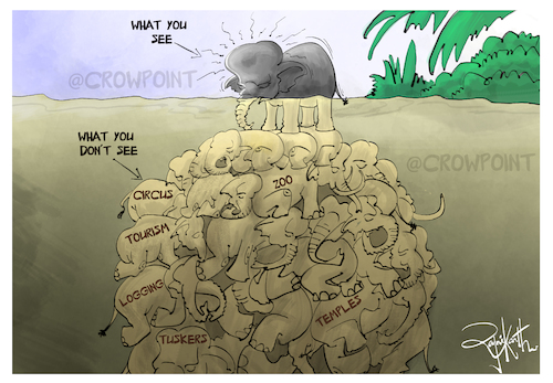 Cartoon: cartoons (medium) by crowpoint tagged coronavirus,pandemic,pvthospitals,privatehospitals,elephantdeath,elephantkerala,keralaelephantmurder,keralaelephantkilling,elephantkilling,saveelephants,animalcruelty,humananimalconflicts,covid19,loot,patients,patientcare,hospitals,floydprotests,georgefloydprotests,georgefloydriots,policebrutality,policeviolence,blacklifematters,usaprotest,racist,racism,racialprofiling,crime,justiceforgeorgefloyd