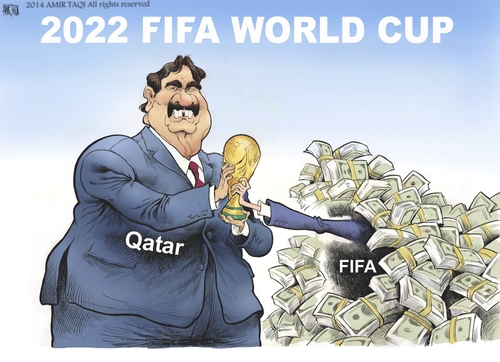 Cartoon: Fifa World Cup (medium) by Amir Taqi tagged fifa,world,cup
