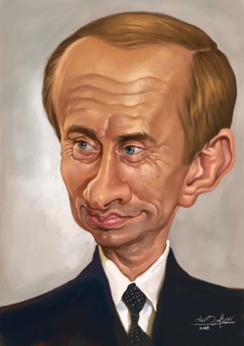 Cartoon: Putin (medium) by Amir Taqi tagged putin