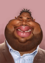 Cartoon: Anthony Anderson (small) by Amir Taqi tagged anthony anderson