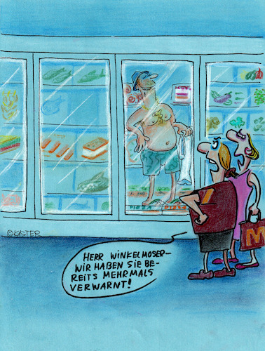 Cartoon: hitzewelle (medium) by Petra Kaster tagged klimakrise,hitzewelle,dürre,abkühlung,supermarkt,kühltheke,klimaleugner,naturkatasthophen,stadtklima,umweltschutz,hitzeschutz,klimakrise,hitzewelle,dürre,abkühlung,supermarkt,kühltheke,klimaleugner,naturkatasthophen,stadtklima,umweltschutz,hitzeschutz