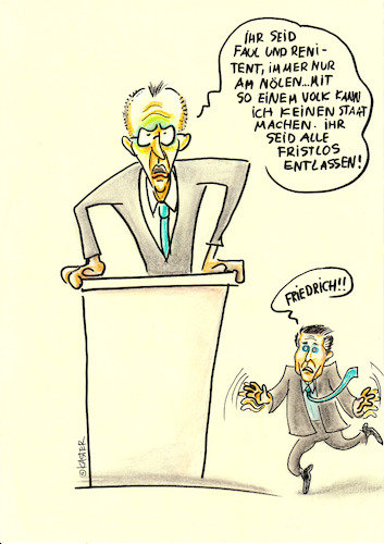 Cartoon: scheißvolk (medium) by Petra Kaster tagged merz,politik,volk,entlassung,parte,demokratie,lobbyismus,wahlen,cdu,korruption,gesundheit,reformen,reformenstau,klima,klimaleugner,sozialreform,rentenreform,bildungi,merz,politik,volk,entlassung,parte,demokratie,lobbyismus,wahlen,cdu,korruption,gesundheit,reformen,reformenstau,klima,klimaleugner,sozialreform,rentenreform,bildungi