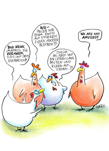 vegane hühner