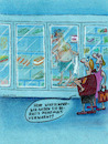 Cartoon: hitzewelle (small) by Petra Kaster tagged klimakrise,hitzewelle,dürre,abkühlung,supermarkt,kühltheke,klimaleugner,naturkatasthophen,stadtklima,umweltschutz,hitzeschutz