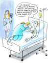 Cartoon: power nap (small) by Petra Kaster tagged pflegekräfte,krankheit,pflegekräftemangel,arbeitsbedingungen,patienten,schichtdienst,erschöpfung,gesundheit,krankenkassen,entlohnung,arbeitszeit,krankenhäuser