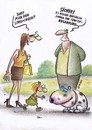 Cartoon: restrisiko (small) by Petra Kaster tagged atomernergie,atomausstieg,energiepolitik,ökologie,hunde,risiko,resourcen