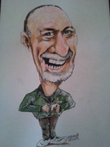 Cartoon: Anthony (medium) by jjjerk tagged anthony,mcgann,artist,painter,bell,darndale