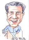 Cartoon: Brian (small) by jjjerk tagged brian diublin ireland irish cartoon caricature portrait blue bar