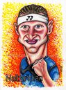 Cartoon: David Nalbandian (small) by gogna caricaturas tagged tennis
