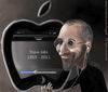 Cartoon: Steve Jobs Tribute (small) by Pfeil tagged steve jobs caricature