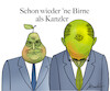 Cartoon: Schon wieder ne Birne (small) by Michael Becker tagged merz,birne
